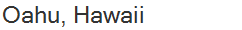 Oahu, Hawaii