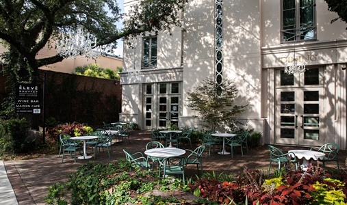 Grand Bohemian Hotel Charleston Autograph Collection - Grand Bohemian Wine Bar Patio - Book on ClassicTravel.com