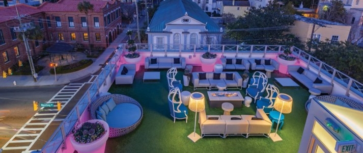 Grand Bohemian Hotel Charleston Autograph Collection - Rooftop Terrace - Book on ClassicTravel.com