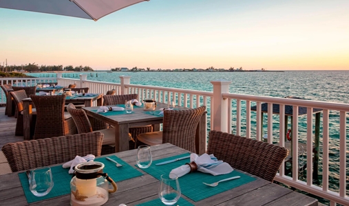 French Leave Resort Autograph Collection - 1648 Patio Dining - Book on ClassicTravel.com
