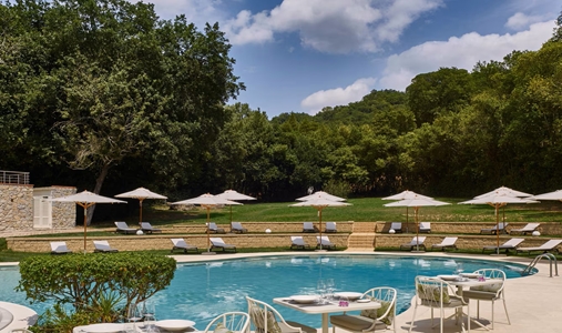 Grotta Giusti Thermal Spa Resort Tuscany Autograph Collection - Oasi Pool Restaurant - Book on ClassicTravel.com
