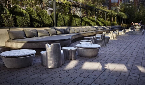 Roomers Frankfurt Central, Autograph Collection - Patio - Book on ClassicTravel.com