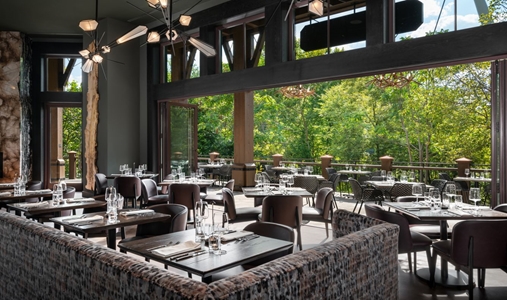 Grand Bohemian Lodge Greenville, Autograph Collection - Between the Trees Restaurant - Book on ClassicTravel.com