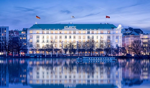 Hotel Atlantic Hamburg, Autograph Collection - Exterior Night - Book on ClassicTravel.com
