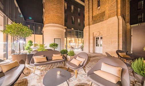 La Caserne Chanzy Hotel & Spa, Autograph Collection - Inner Courtyard - Book on ClassicTravel.com