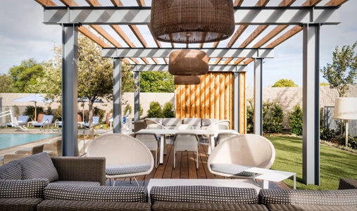 Hotel Nia Autograph Collection - Open Air Seating - Book on ClassicTravel.com