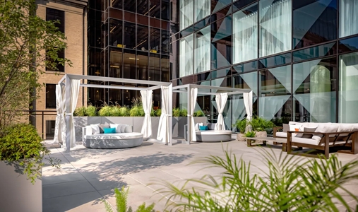 Humaniti Hotel Montreal, Autograph Collection - Outdoor Terrace - Book on ClassicTravel.com