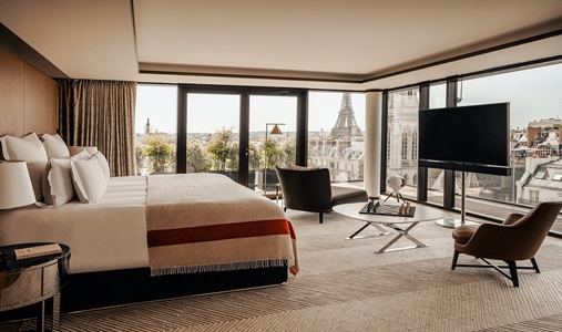 Bulgari Hotels and Resorts Paris - Guest Room - Book on ClassicTravel.com