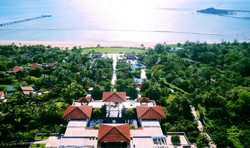 Banyan Tree Sanya - Aerial View - Book on ClassicTravel.com