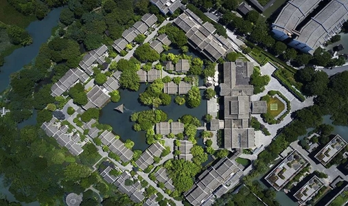 Banyan Tree Hangzhou - Aerial View - Book on ClassicTravel.com