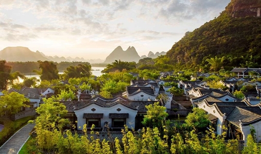 Banyan Tree Yangshuo - Aerial View - Book on Classictravel.com