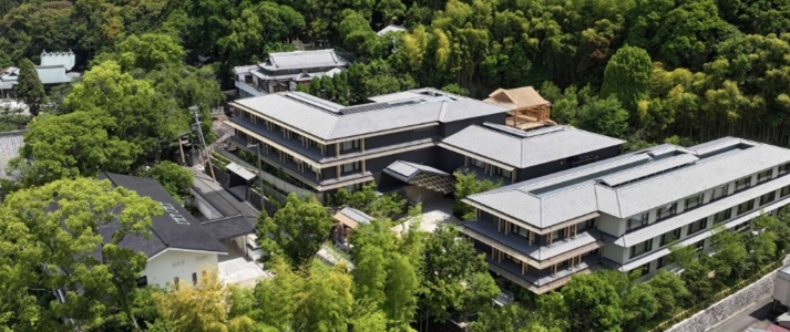 Banyan Tree Higashiyama Kyoto - Aerial View - Book on ClassicTravel.com