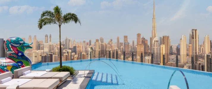 SLS Dubai Hotel & Residences - Pool - Book on ClassicTravel.com