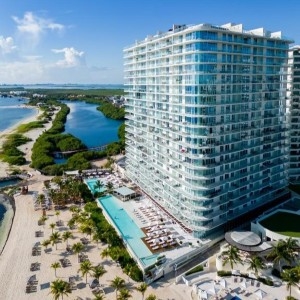 SLS Cancun - Aerial View - Book on ClassicTravel.com