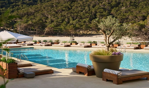 Hyde Hotel Ibiza - Pool Bar - Book on ClassicTravel.com