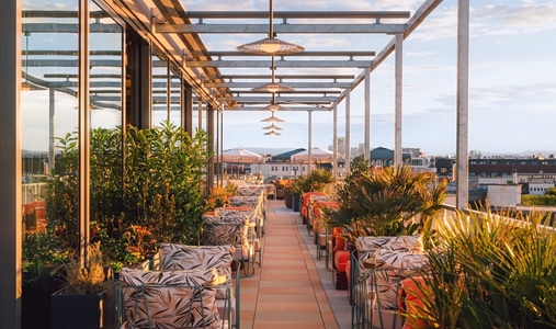 The Hoxton, Vienna - Rooftop Bar - Book on ClassicTravel.com