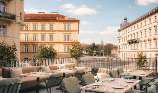 The Hoxton, Vienna - Terrace - Book on ClassicTravel.com