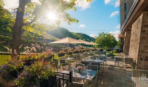 Fairmont Tremblant - Terrace - Book on ClassicTravel.com