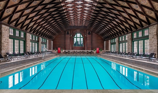 Fairmont Le Château Montebello - Indoor Pool - Book on ClassicTravel.com