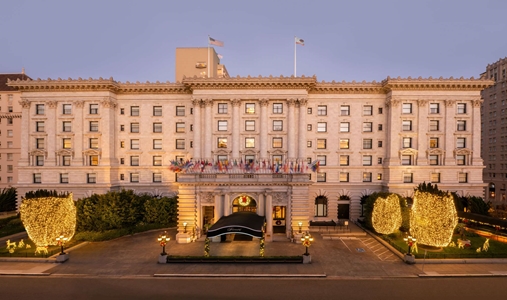 Fairmont San Francisco - Entrance - Book on ClassicTravel.com