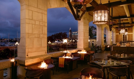 Fairmont Empress - Restaurant Terrace - Book on ClassicTravel.com