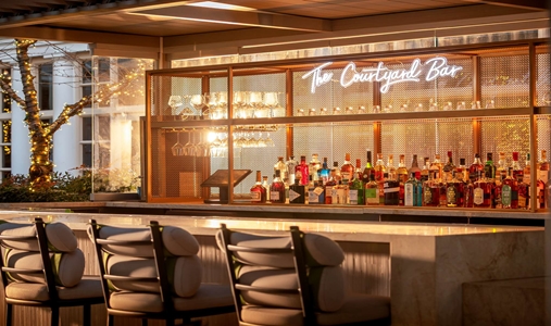 Fairmont Washington D.C. Georgetown - The Courtyard Bar - Book on ClassicTravel.com