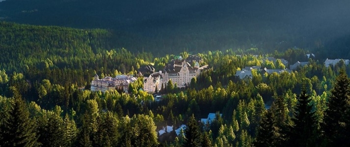Fairmont Château Whistler - Aerial View - Book on ClassicTravel.com