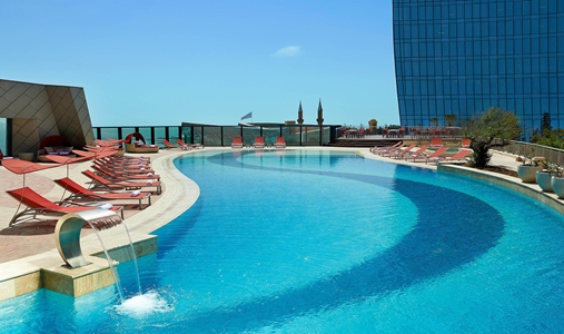 Fairmont Baku - Flame Towers - Pool - Book on ClassicTravel.com