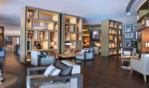 Fairmont Dubai - Library Lounge - Book on ClassicTravel.com
