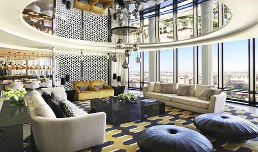 Fairmont Riyadh - Royal Suite Living - Book on ClassicTravel.com