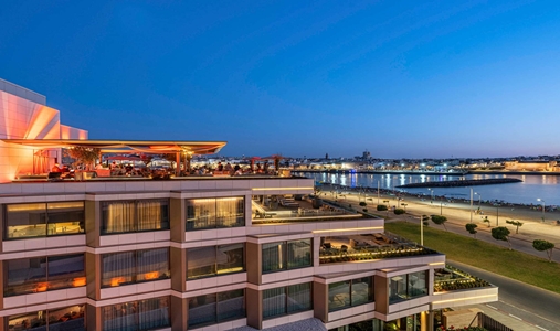 Fairmont Hotel La Marina Rabat Sale - Le Deck Rooftop - Book on ClassicTravel.com