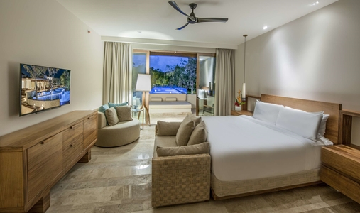 Fairmont Heritage Place Mayakoba - Master Bedroom - Book on ClassicTravel.com