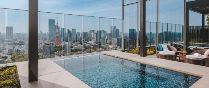 Fairmont Tokyo - Rooftop Pool - Book on ClassicTravel.com