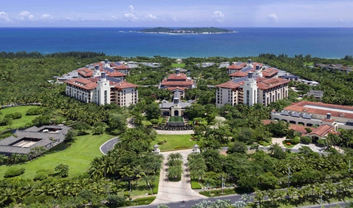 Fairmont Sanya Haitang Bay - Aerial View - Book on ClassicTravel.com