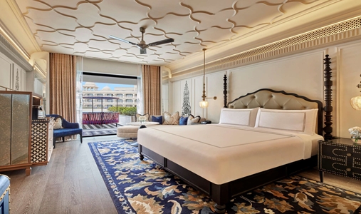 Fairmont Udaipur Palace - Fairmont King Room with Terrace and Cabana - Book on ClassicTravel.com