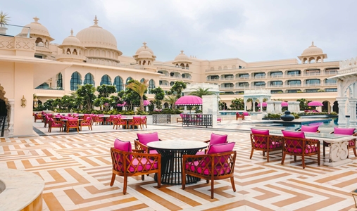 Fairmont Udaipur Palace - Terrace - Book on ClassicTravel.com