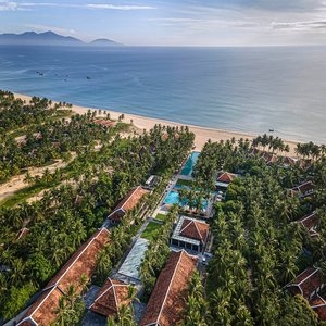 Four Seasons Resort The Nam Hai Hoi An Vietnam - Aerial View - Book on ClassicTravel.com