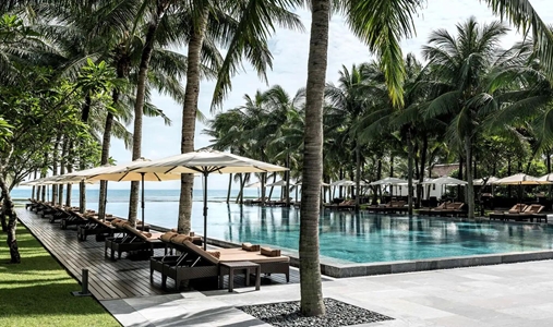 Four Seasons Resort The Nam Hai Hoi An Vietnam - Olympic Pool - Book on ClassicTravel.com