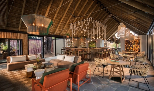 Lion Sands River Lodge - Bar Area - Book on ClassicTravel.com