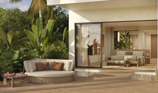Alila Mayakoba - Presidential Suite Bedroom Terrace - Book on ClassicTravel.com