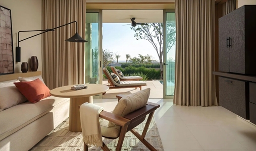 Park Hyatt Los Cabos at Cabo Del Sol - Suite Living Room - Book on ClassicTravel.com