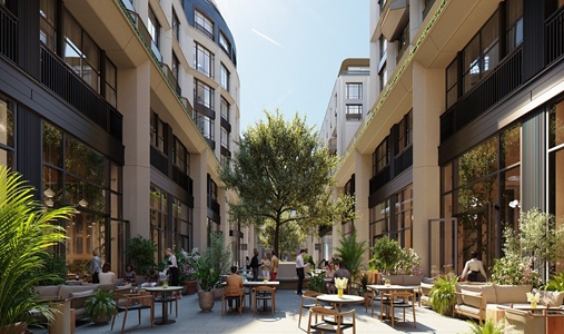 Six Senses LONDON by IHG - Restaurant Courtyard - Book on ClassicTravel.com