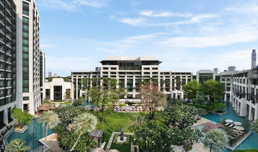 Siam Kempinski Hotel Bangkok - Garden Panorama Office - Book on ClassicTravel.com