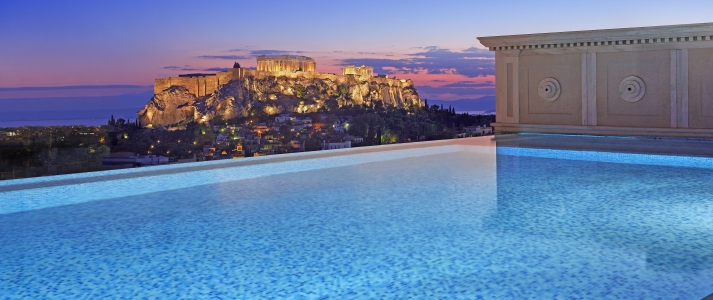 Classictravel.com-Virtuoso-King George-Penthouse Suite-Private Pool Night View