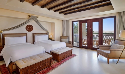 Al Wathba, a Luxury Collection Desert Resort & Spa - Royal Villa Twin Room - Book on ClassicTravel.com