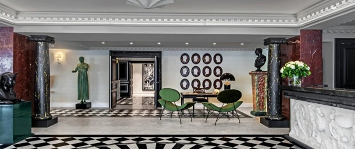Hotel de Berri Champs-Elysees a Luxury Collection Hotel Paris - Front Desk - Book on ClassicTravel.com
