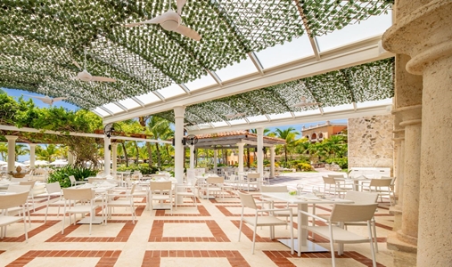 Sanctuary Cap Cana, a Luxury Collection Resort, Dominican Republic, Adult All-Inclusive - Casabella Restaurant Outdoor Seating - Book on ClassicTravel