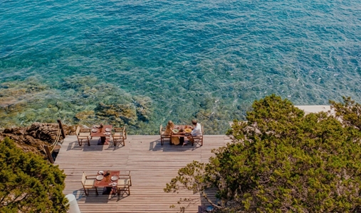 Hotel Capo D'Orso and Spa - ILe Flottante - Book on ClassicTravel.com