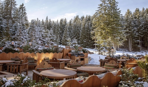 Fouquet's Courchevel - Loulou Restaurant Terrace - Book on ClassicTravel.com