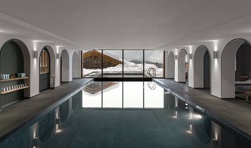 Le Coucou Meribel - Pool - Book on ClassicTravel.com